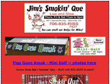 Tablet Screenshot of jimssmokinque.com